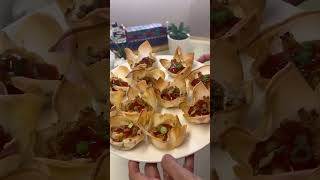 Vegetable Wontonfoodthenauticalbakerrsailorswifeyeasyrecipe [upl. by Refiffej]