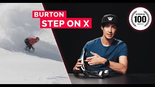 Burton Step On X 2022 Snowboard Bindings Review [upl. by Asiilanna]