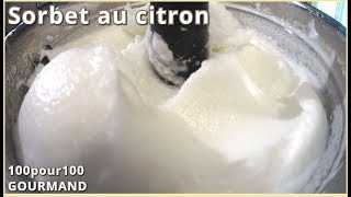 Sorbet au citron appelé aussi créponné algérien [upl. by Aikkin]