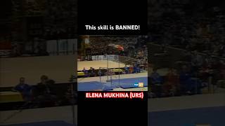 ⚠️🚫 DANGEROUS skill now BANNED in gymnastics…gymnastics [upl. by Limhaj]