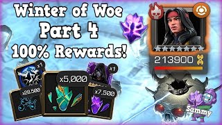 100 WoW Part 4 Opening Titan Shards Tier 4 Alpha Star Basic amp More Marvel Contest of Champions [upl. by Rosario]