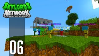 ►Minecraft Skyblock  Ep 6 I LOVE MINIONS Skylords Network◄  iJevin [upl. by Nahgaem]