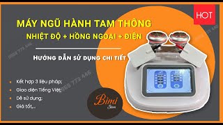 Hướng dẫn sử dụng máy ngũ hành tam thông QA10  Y Khoa Bình Minh [upl. by Aihsotal]