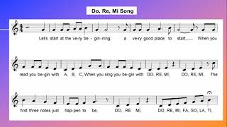 Do Re Mi Song Grade 4 [upl. by Drofniw]