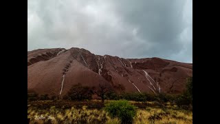 Waterfalls at Uluru Ayers Rock [upl. by Anirat]