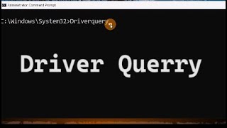 how to get the information about driver installed in PC [upl. by Manton]