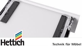 Push to open Silent for InnoTech and InnoTech Atira drawer systems [upl. by Reckford]