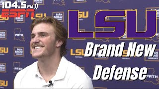 LSU LB Whit Weeks EXCITED About Blake Bakers Defense  Tigers Set For BIG Season [upl. by Oiziruam73]