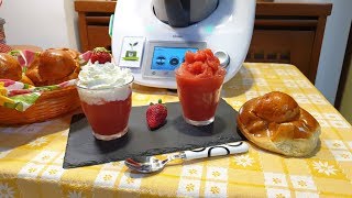 Granita di fragole per bimby TM6 TM5 TM31 TM21 [upl. by Esme]