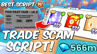 TRADE SCAM SCRIPT 🔥 PET SIMULATOR 99 victim  scammer POV [upl. by Virginia]