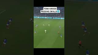 TONI KROOS PASSING SKILLS🥶 football youtubeshorts tonikroos [upl. by Clausen]