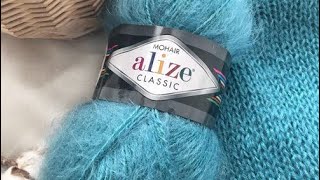 Кид мохер или мохер классикAlize kidmohair или Alize Mohair klassik что лучше [upl. by Aerdnaid]