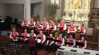 Edvard Grieg Chorus at the Christ Lutheran Lutefisk dinner [upl. by Alleoj513]