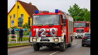 120 Jahre Freiwillige Feuerwehr Germendorf Festumzug [upl. by Coster622]