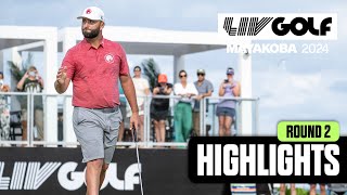 FULL HIGHLIGHTS Rahm chasing Niemann in Round 2  LIV Golf Mayakoba [upl. by Dorej474]