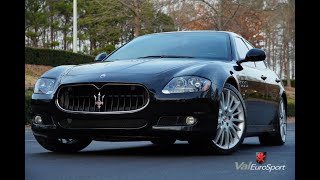 How to tell a Maserati Quattroporte Sport GTS from the lesser Base model or the S model [upl. by Julianne749]