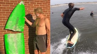 HURRICANE LEE SNAPS FAVORITE BOARD [upl. by Bertha592]