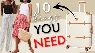 A Welldressed woman’s VACATION WARDROBE  10 Must Have Pieces [upl. by Briana846]