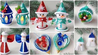 6 Ideas 🎄☃️ Christmas Decorations 🎄 Christmas Crafts ☃️ DIY Christmas tree toys [upl. by Yecak94]