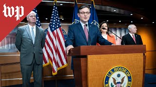 WATCH House GOP hold a news conference [upl. by Rawna]