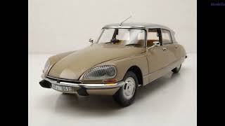 Citroen DS 23 Pallas 1974 gold metallic silber Modellauto 118 Norev [upl. by Olympias487]