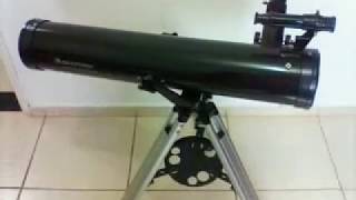 TELESCOPIO CELESTRON  76 AZ [upl. by Stoffel879]