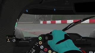 iRacing Onboard Lap Acura ARX06 at Zolder Alternative Wet 24S4 IMSA [upl. by O'Malley]