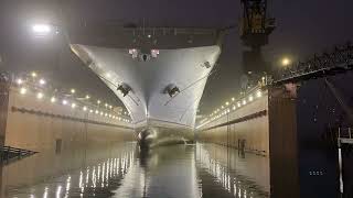 USS Essex Enters Dry Dock 2022 [upl. by Toinette716]