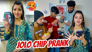 Jolo Chips Kha Kar Aayi ULTI 🥵🌶️ [upl. by Raf]