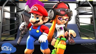 SMG4 If Mario Was In Splatoon 2 [upl. by Akima]