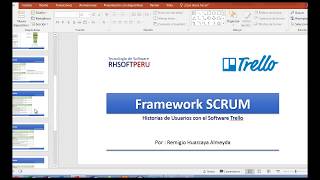 Ejemplo práctico de scrum y pmbok  Historias de Usuarios con Trello [upl. by Merta555]