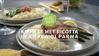 Gevulde kipfilet met coppa di parma [upl. by Zoarah28]