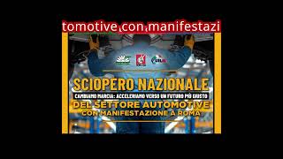 SCIOPERO NAZIONALE AUTOMOTIVE 18 ottobre SCIOPERO NAZIONALE sciopero cgil uil shorts short [upl. by Anerbas619]