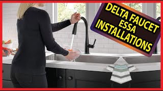 How To SetUp Delta Faucet Essa In 15 Minutes amp How To Install Delta Faucet Essa In Your Kitchen [upl. by Naxor628]