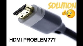 HDMI Not working No Signal I Here is a Solution Technical Bittu [upl. by Henning]