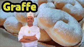 Graffe napoletane senza patate spettacolari zeppole napoletane nuovo videoRicetta semplice per tutt [upl. by Rehteh436]