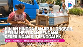 Hujan Hingga Banjir dan Longsor Tak Hentikan Kekeringan di Trenggalek  bioztvid [upl. by Yrekcaz366]