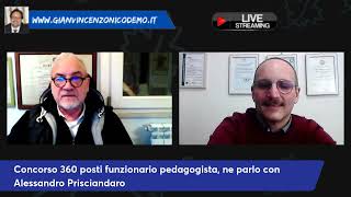 Concorso Funzionario della professionalità pedagogica Ministero Giustizia Funzionario pedagogico [upl. by Shotton639]