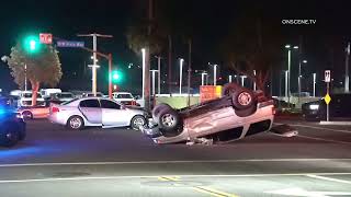 Vista Rollover Crash [upl. by O'Carroll]