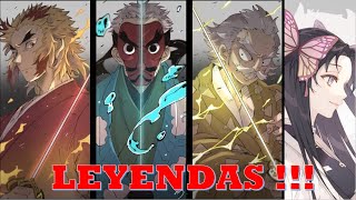 El VERDADERO PODER de los ANTIGUOS PILARES  Historia y Habilidades  Kimetsu no Yaiba [upl. by Glialentn]