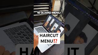 Haircut menu If you’re in Seattle click that link in my bio to book barber haircut 16guard [upl. by Wiltshire]