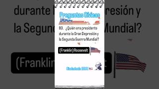 Ciudadanía Americana 🇺🇸preguntas cívicas [upl. by Kisung90]