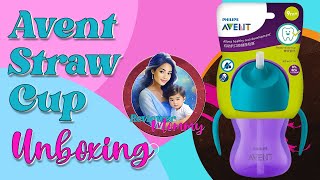 Philips Avent Straw Cup  200ml Sipper Bottle for Kids  Unboxing in Hindi [upl. by Spike296]