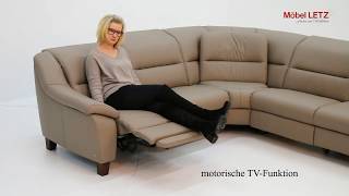 Ledersofa Doreen von Polsteria [upl. by Roger]