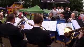 Horbury Victoria Band lite  Yorkshire Day at The Brig 010815 [upl. by Areik714]