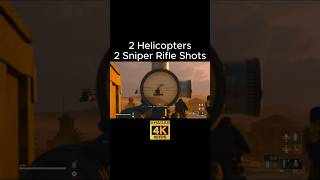 Black Ops 6  2 Helicopters 2 sniper rifle shots cod bo6 callofduty [upl. by Ykroc]