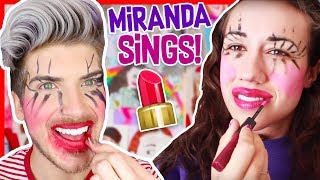 I TRIED FOLLOWING A MIRANDA SINGS MAKEUP TUTORIAL [upl. by Marsh425]