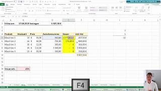 Excel lernen  Der Grundkurs I Excelpedia [upl. by Eilasor254]