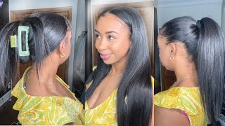 BetterLength Yaki Clip Ins Review [upl. by Mountford]