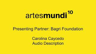 Carolina Caycedo  Audio Description  English [upl. by Akehsyt]